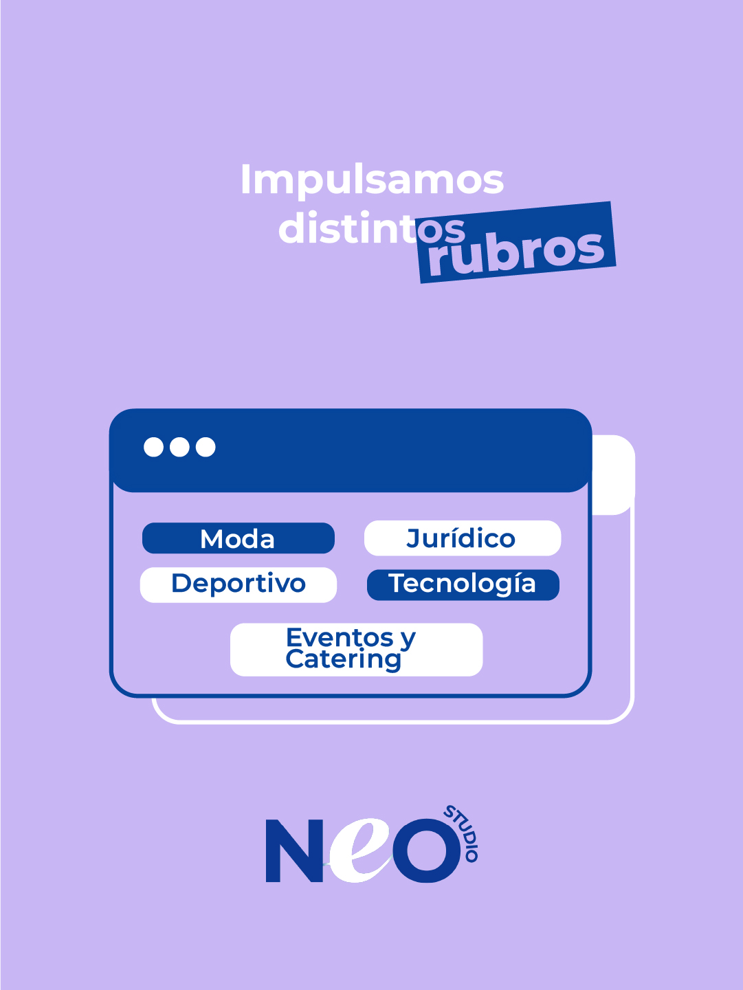 Diseño de material corporativo desarrollado por Neo Studio
